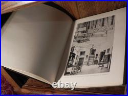 Lot of 7 Oversized Architecture Books 1909-1931 Antique Set Vintage Plates