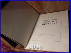 Lot of 7 Oversized Architecture Books 1909-1931 Antique Set Vintage Plates