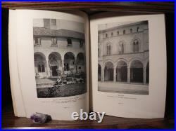 Lot of 7 Oversized Architecture Books 1909-1931 Antique Set Vintage Plates