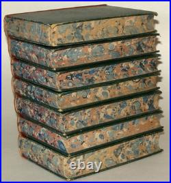 Macaulay History of England 1874 7 Vol Set Longmans Antique Leather HB