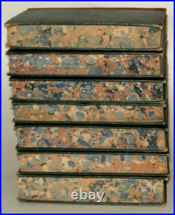 Macaulay History of England 1874 7 Vol Set Longmans Antique Leather HB