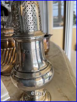 Mappin & Webb vintage/antique caster/shaker Lion mark English Sterling Silver