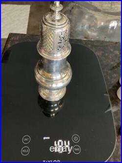 Mappin & Webb vintage/antique caster/shaker Lion mark English Sterling Silver