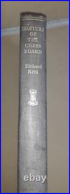 Masters of The Chess Board By Richard Reti Vintage Antique Chess Book 1933