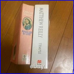 Matthew Rellly Temple Vintage English Book Antique Retro Decor Matthew Rellly Temple Vintage English Book Antique Retro Decor