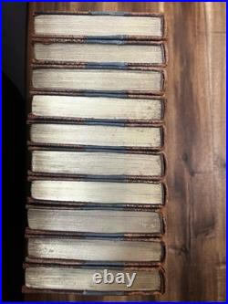 Mental Efficiency Series 1916 Complete 10 Volume Set Antique Vintage Leather