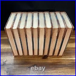 Mental Efficiency Series 1916 Complete 10 Volume Set Antique Vintage Leather