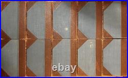 Mental Efficiency Series 1916 Complete 10 Volume Set Antique Vintage Leather