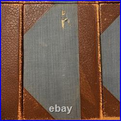 Mental Efficiency Series 1916 Complete 10 Volume Set Antique Vintage Leather