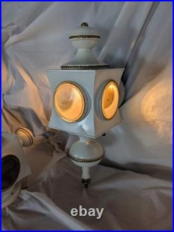 Mid Century Lights Coach Lanterns Sconce English Hollywood Antique Vintage Porch