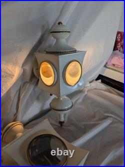 Mid Century Lights Coach Lanterns Sconce English Hollywood Antique Vintage Porch