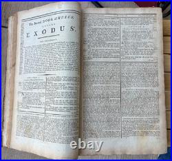 New Evangelical Family Bible Timothy Priestley 1793 Antique Vintage Rare London