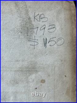 New Evangelical Family Bible Timothy Priestley 1793 Antique Vintage Rare London