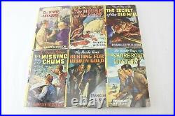 Nice 36 VOL. SET Vintage Hardy Boys Yellow Spines. Antique and Rare Lot withDJ