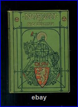 Norway Nico Beatrix Jungman 1905 Illustrated Plates Antique Book Vintage