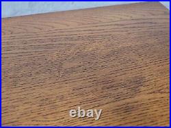 Oak Nest of Tables Vintage Country English Rectangular Postage Available