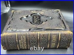 Old Antique 1884 Vintage Holman's Edition Family Holy Bible A. J. Holman Co RARE