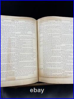 Old Antique 1884 Vintage Holman's Edition Family Holy Bible A. J. Holman Co RARE