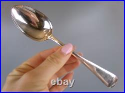 Old English Cutlery Set/Canteen. Silver Plated & Faux Bone. Spoons Forks. VTG