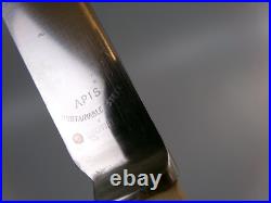 Old English Cutlery Set/Canteen. Silver Plated & Faux Bone. Spoons Forks. VTG