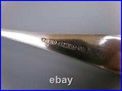 Old English Cutlery Set/Canteen. Silver Plated & Faux Bone. Spoons Forks. VTG