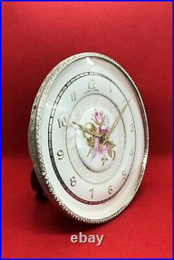 Old Vintage Ornate English Desk Clock REGENT of London