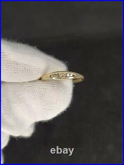 Old ring in 9kt Gold with Diamonds Gold Diamond English Ring Vintage Antique
