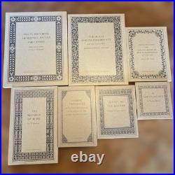 Osborne Collection Vintage English Picture Books 7 Volumes Antique, Rare