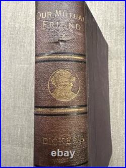 Our mutual friend by Charles Dickens HC 1865 Vintage Antique Book RARE
