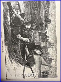 Our mutual friend by Charles Dickens HC 1865 Vintage Antique Book RARE