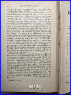 Our mutual friend by Charles Dickens HC 1865 Vintage Antique Book RARE