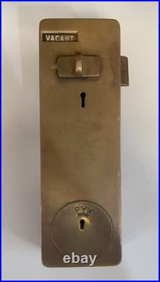 PYX PATENT penny operated public toilet door lock No Keys (1)
