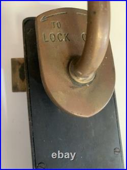 PYX PATENT penny operated public toilet door lock No Keys (1)