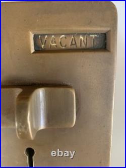 PYX PATENT penny operated public toilet door lock No Keys (2)