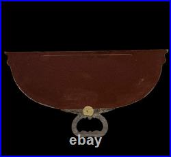 Pair Antique/Vintage Victorian English Silver Meat Dome Wall Planters Sconces