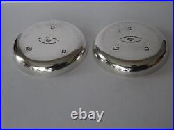 Pair Of Vintage English Sterling Silver Trays/dishes, Goldsmiths & Silversmiths