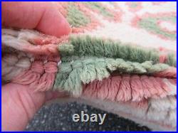 Pair Vintage English Swedish Wool Rya Rug Runner. Great Hearth Bedside Mat Rug