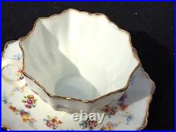 Paragon Star English Bone China Tea Cup Saucer + Plate Trio antique vintage