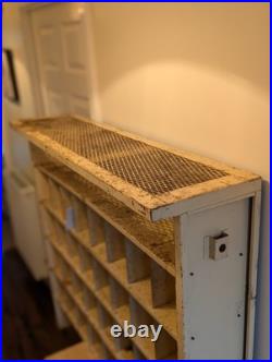 Pigeon Hole Habadashery Royal Mail Sorter Metal Vintage