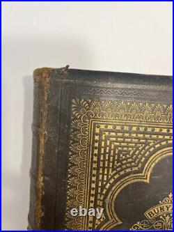 Pilgrim's Progress by John Bunyan 1840 vintage antique collectable book in vin