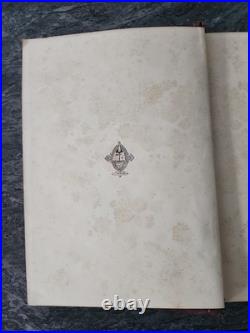Poems By ALFRED TENYSON hardback Vintage Antique Book 1866