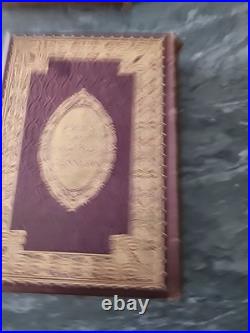 Poems By ALFRED TENYSON hardback Vintage Antique Book 1866