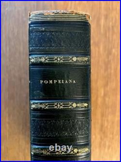 Pompeiana by Sir William Gell, 2nd Edition, 1821. Antique, Vintage History Book