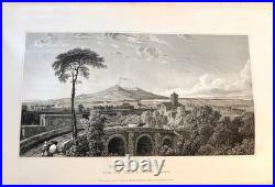 Pompeiana by Sir William Gell, 2nd Edition, 1821. Antique, Vintage History Book