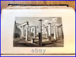 Pompeiana by Sir William Gell, 2nd Edition, 1821. Antique, Vintage History Book