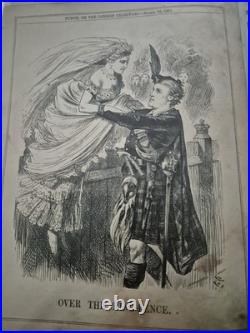 Punch Magazines & Posters Bundle 1800s Antique Vintage