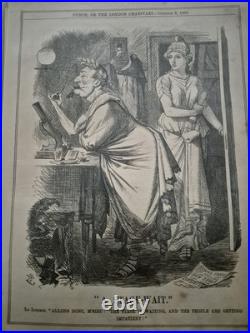 Punch Magazines & Posters Bundle 1800s Antique Vintage