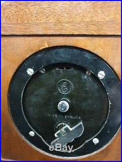 Quality English Vintage Garrard 8 Day Mantle Clock with Elliott Movement