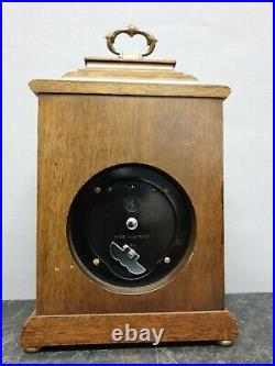 Quality Walnut English Vintage Elliott 8 Day Mantle Clock