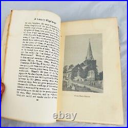 RARE 1895 ANTIQUE VINTAGE Book A Literary Pilgrimage by Theodore F. Wolfe, MD
